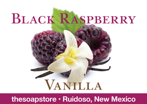 Black Raspberry Vanilla – Glycerin Soap w/ Triple Butter Black Raspberry Vanilla – Glycerin Soap w/ Triple Butter