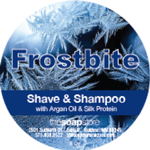 Frostbite Shave & Shampoo Soap, 5 oz. Frostbite Shave & Shampoo Soap, 5 oz.
