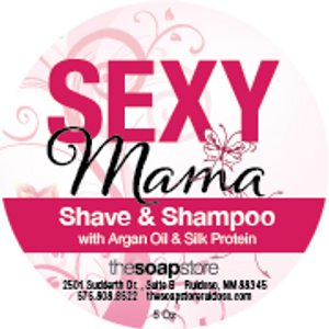 Sexy Mama Shave & Shampoo Soap, 5 oz. Sexy Mama Shave & Shampoo Soap, 5 oz.