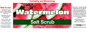 Watermelon Salt Scrub, 8 oz. Watermelon Salt Scrub, 8 oz.