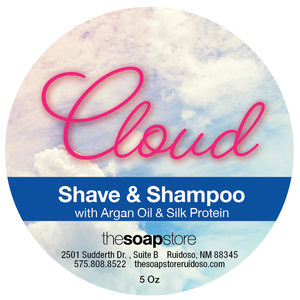 Cloud Shave & Shampoo Soap, 5 oz. Cloud Shave & Shampoo Soap, 5 oz.
