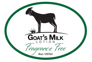 Goat's Milk Lotion, 8 oz. - Fragrance Free Goat's Milk Lotion, 8 oz. - Fragrance Free