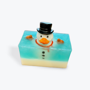Snowman Ducky Soap