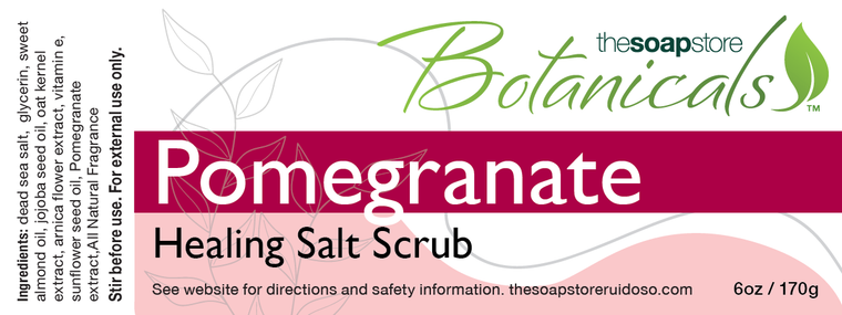 Pomegranate Healing Scrub