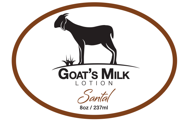 Goat's Milk Lotion, 8 oz. - Santal