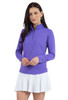 Solid Mock Neck Top