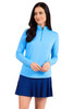 Solid Mock Neck Top