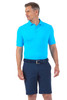 Men's Solid Short Sleeve Polo