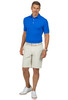 Men's Solid Short Sleeve Polo