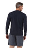 Men's Solid Long Sleeve Crewneck Top