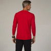 Men's Solid Long Sleeve Crewneck Top