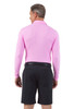 Men's Solid Long Sleeve Polo Shirt