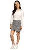 Sally White Layered Skort