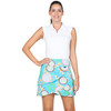 Debbie Turquoise Layered Skort