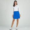 Solid  Color Straight Skort