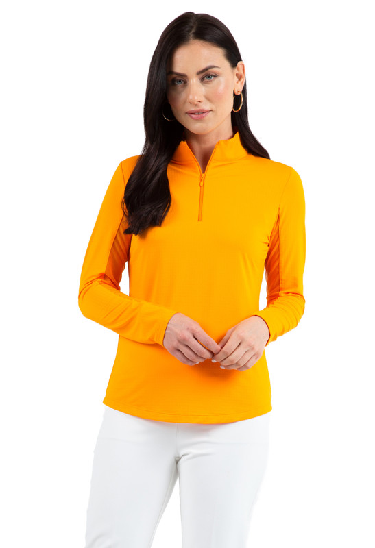 Solid Mock Neck Top