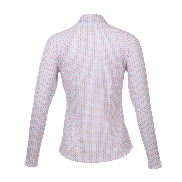 Jofit Mindy White UV Long Sleeve Polo | Cutler Sports