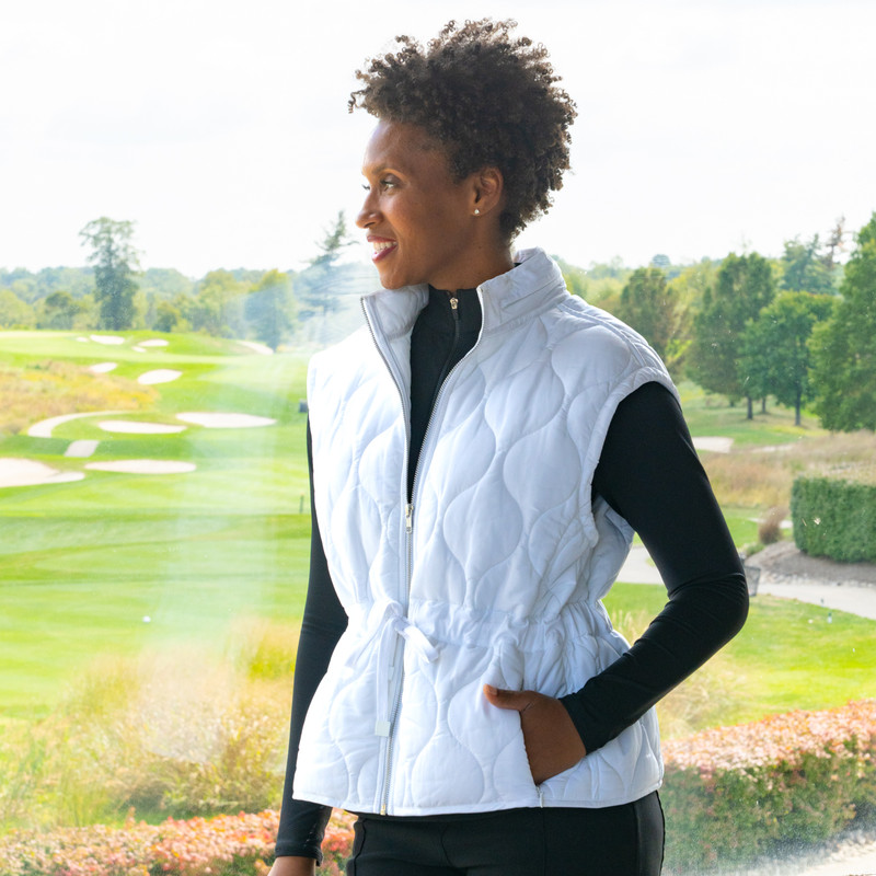 Venture White Vest