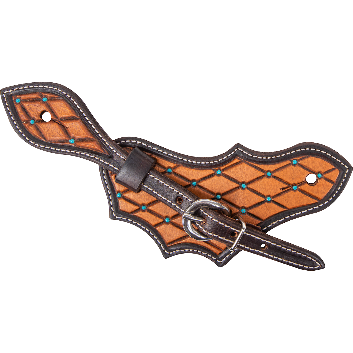 Martin Saddlery Oak Leaf Spur Straps - Thumbnail 5