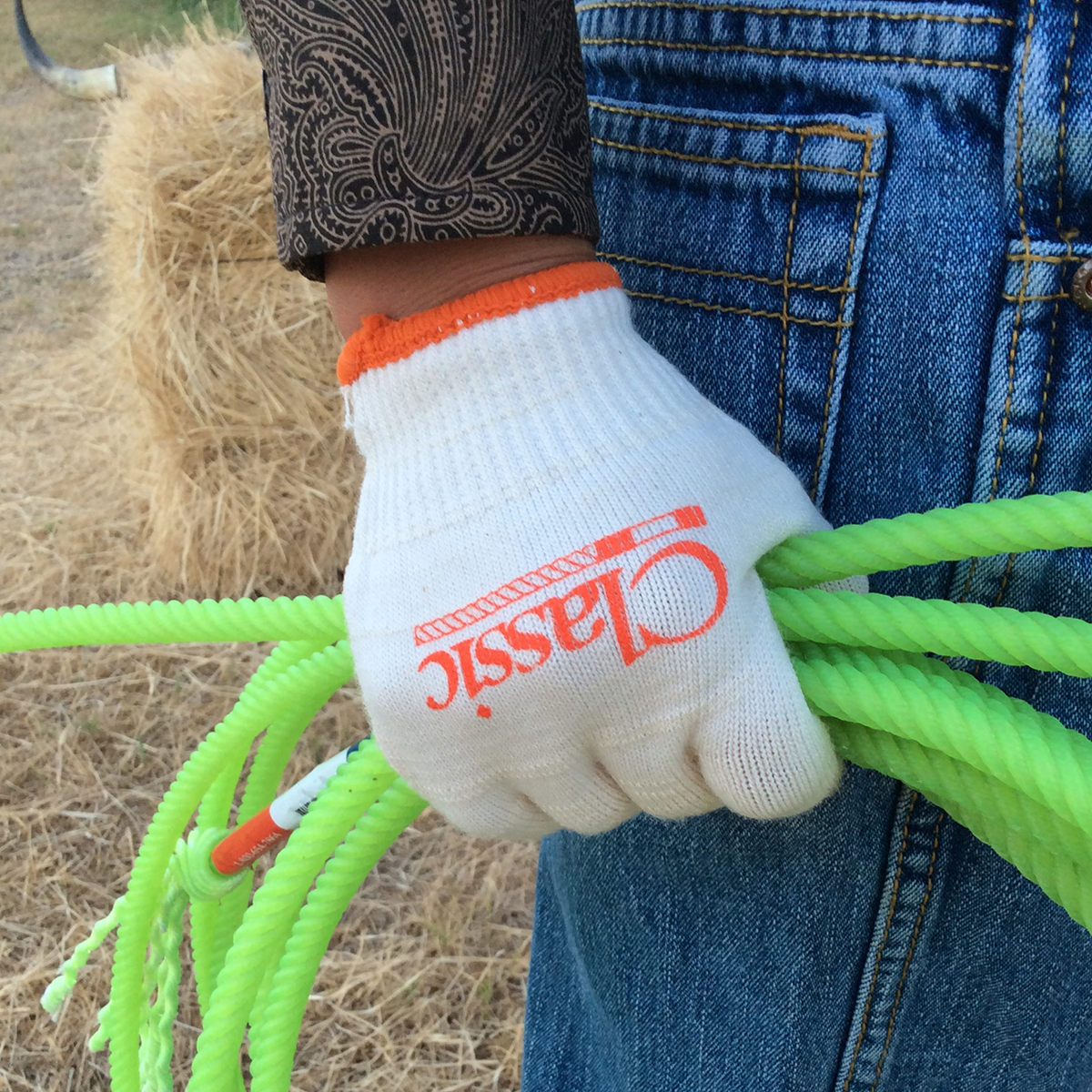 Custom Printed Roping Gloves Deluxe Roping Gloves - Pro Roper Supply