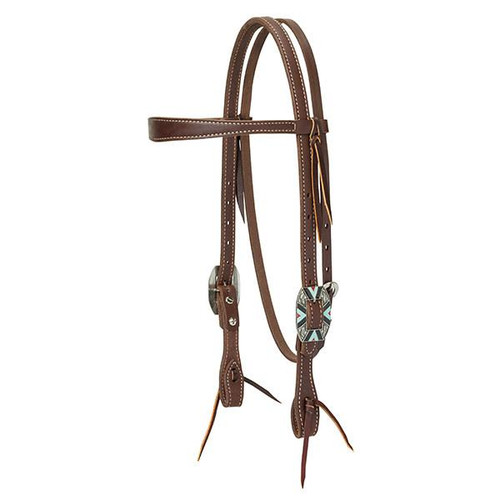 Working Cowboy Headstalls with Rope Edge Hardware