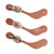 Cowboy Spur Straps (Roughout)