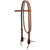 Synergy Latigo Lined Performance Headstall with Floral Designer Hardware