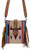 Woolen Arrows Belted Tote w/Fringe