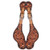 Floral Tooled Spur Straps 