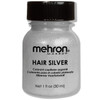 Hair Colorant 1 oz Silver | Mehron | Makeup