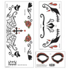 Sugar Man Face Tattoo FX | Day of the Dead | Tinsley | Temporary Tattoos | Makeup