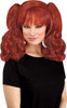 Auburn 3 Piece Bob Wig with Clip-on Pontails | Character Wigs | Wigs and Hair Pieces