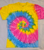 60s Vintage Psychedelic Tie Dye Shirt | Costume Pieces