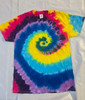 60s Vintage Psychedelic Tie Dye Shirt | Costume Pieces