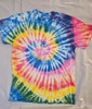 60s Vintage Psychedelic Tie Dye Shirt | Costume Pieces