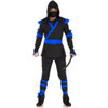 Blue Ninja Assassin Costume | Ninja | Mens Costumes