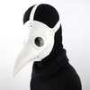 White Leatherlike Plague Doctor Mask | Renaissance Physician Mask