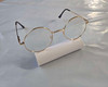 60s Gold Round Wire Framed Glasses | Glasses and Sunglasses