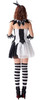 Carnival Jester Black and White Costume | Circus | Womens Costumes