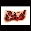 Ripped Flesh 3D Water Applied FX Transfer | Tinsley | Applications and Prosthetics