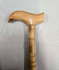 36 Inch Adult Wood Spindle Groove Walking Cane | Props and Play Weapons
