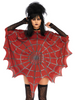 Lydia Deetz Beetlejuice Glitter Spider Web Poncho | Beetlejuice | Womens Costumes