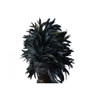Dramatic Carnival Lace Feather Mask Black | Costume and Theatrical Masks