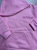 Child HuntrX K-Pop Demon Hunters Pink Hoodie | Mancave Authentics | Hand Made Artist Inspired Items