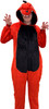 Red Dinosaur Adult Onesie | Dinosaurs | Adult Costumes
