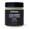 Colorset Setting Powder Green | Mehron | Professional Theatrical Makeup
