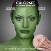 Colorset Setting Powder Green | Mehron | Professional Theatrical Makeup