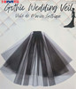 Black Gothic Wedding Veil | Bridal | Hats and Headpieces