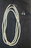 Pearl Necklace and Earrings Set | Costume Accessories and Kits