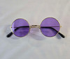 Lennon Round Purple Lens Glasses | Glasses and Sunglasses